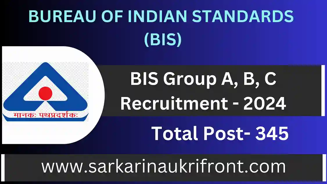 BIS Group A B C Recruitment 2024