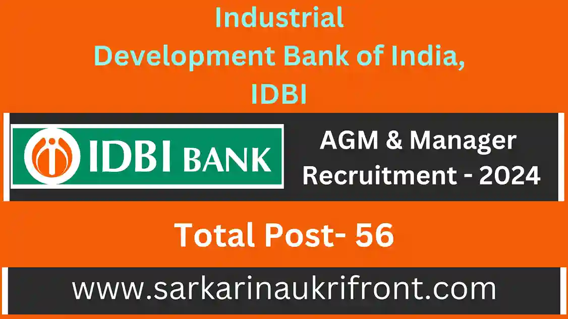 IDBI Recruitment 2024