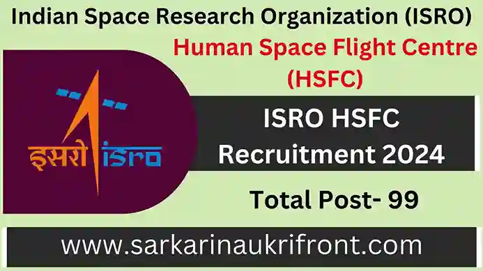 ISRO HSFC Recruitment 2024