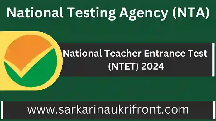 NTA NTET Examination 2024