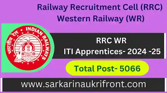 RRC Western Railway Apprentice 2024 25