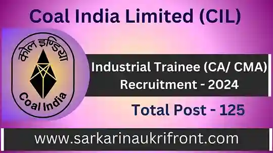 Coal India Limited Recruitment 2024