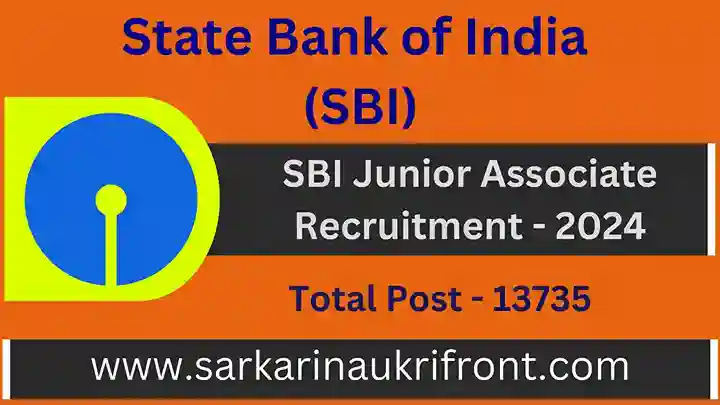 SBI Junior Associate Recruitment 2024