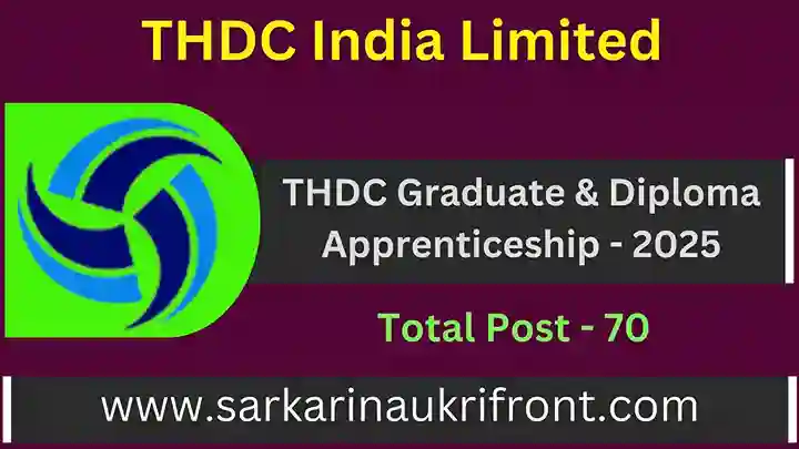 THDC Graduate Diploma Apprenticeship 2025