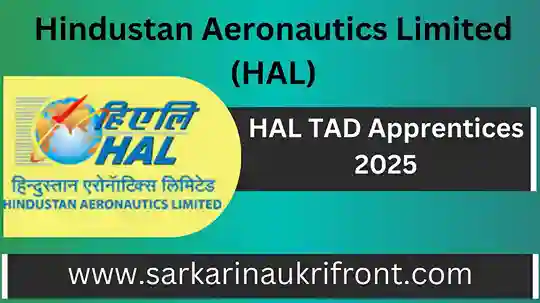 HAL TAD Apprentices 2025