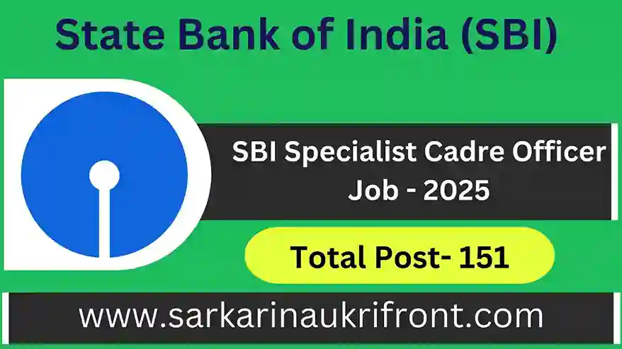 SBI Specialist Cadre Officer Job 2025