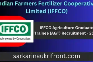 IFFCO AGT Recruitment 2025
