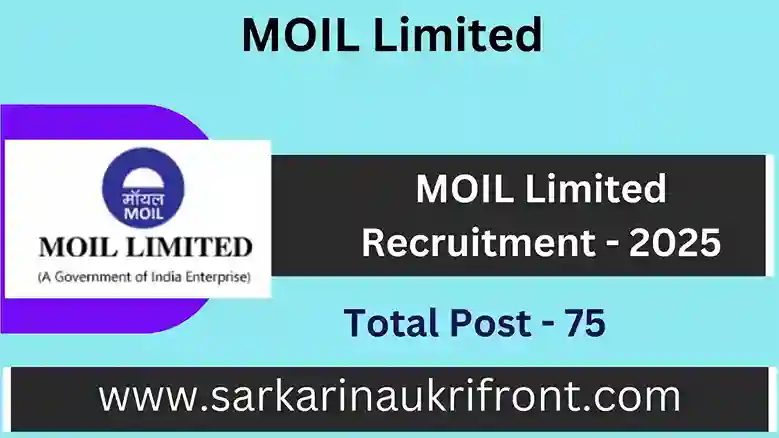 MOIL Limited Recruitment 2025