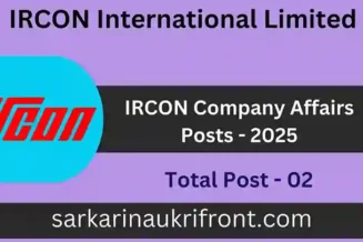 IRCON Company Affairs Posts 2025