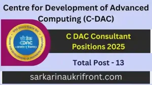 C DAC Consultant