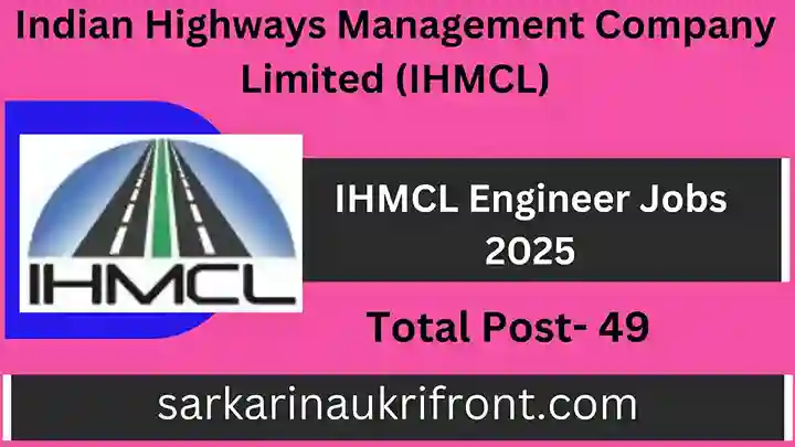 IHMCL Engineer Jobs 2025