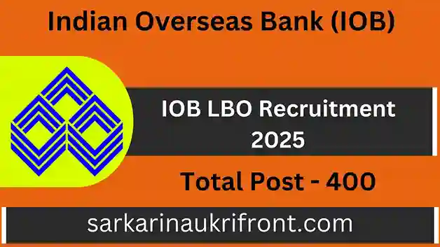 IOB LBO Recruitment 2025