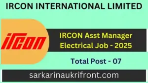 IRCON Asst Manager