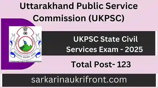 UKPSC State Civil Services Exam 2025