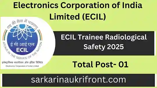 ECIL Trainee Radiological Safety 2025