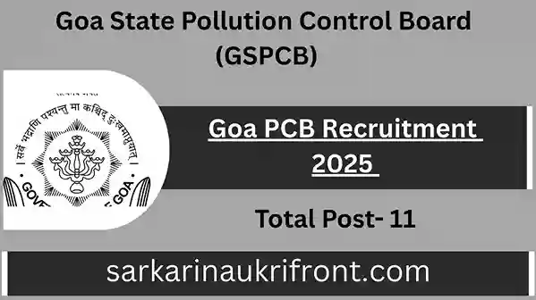 Goa PCB Recruitment 2025