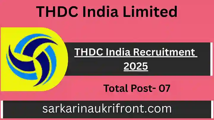 THDC India Recruitment 2025