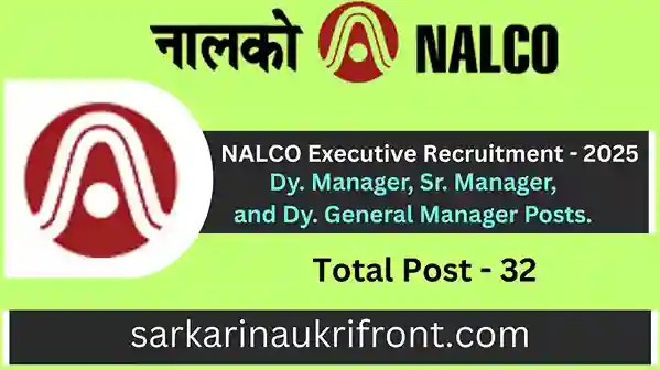 NALCO Executive Recruitment 2025