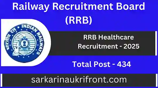 RRB Healthcare Recruitment 2025