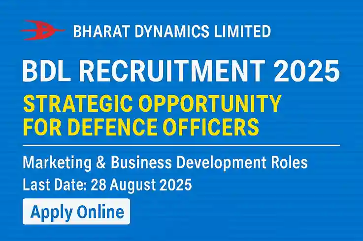 BDL Recruitment 2025