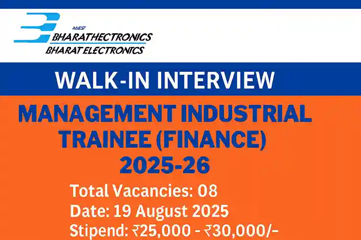 BEL Ghaziabad Walk In Interview 2025