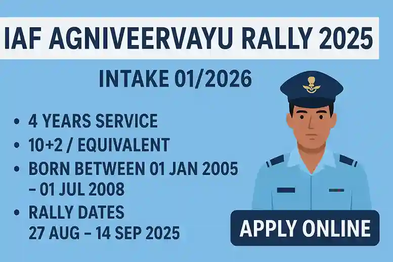 IAF Agniveervayu Jobs 2025