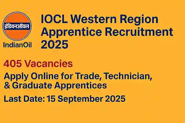 IOCL Western Region Apprentices 2025