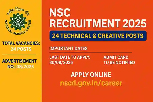 NSC Recruitment 2025