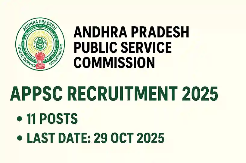 APPSC Accountant Recruitment 2025