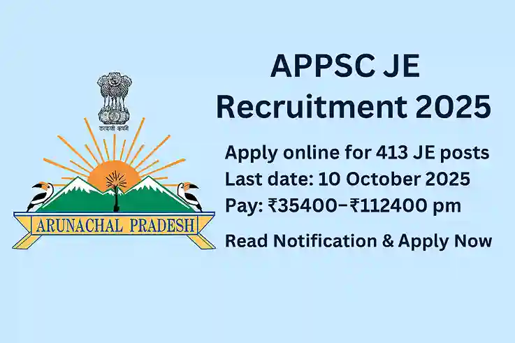 APPSC Junior Engineer Job 2025