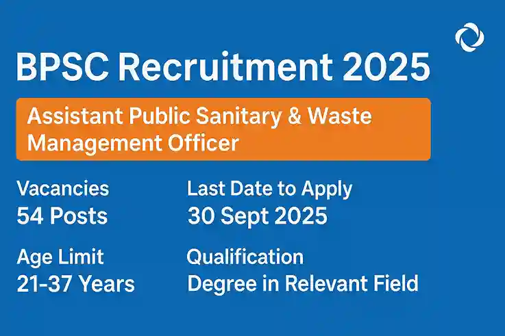 BPSC Recruitment 2025