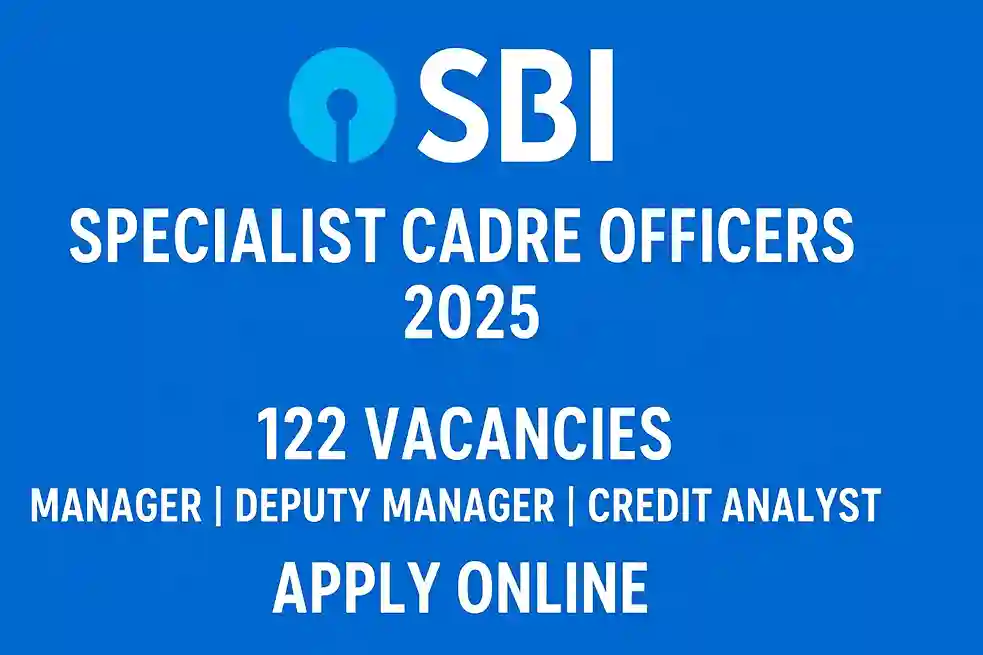 SBI Specialist Cadre Officer Hiring 2025
