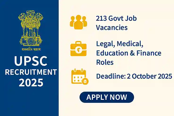 UPSC Legal Specialist Recruitment 2025