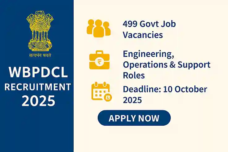 WBPDCL Officers Recruitment 2025