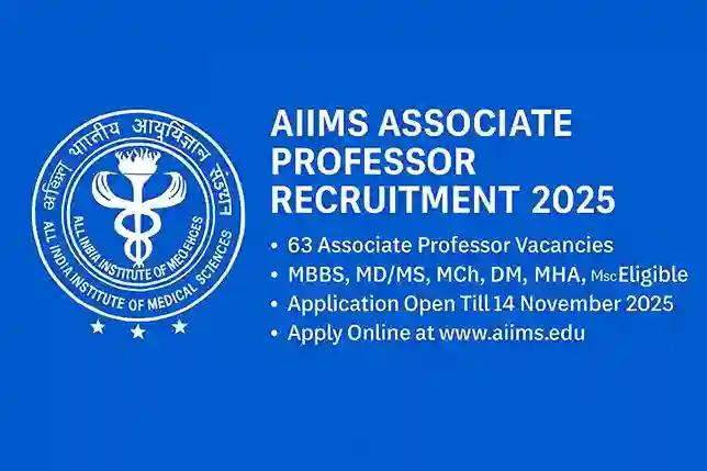 AIIMS Associate Professor Job 2025