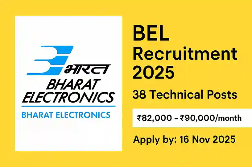 BEL Technical Job Hiring 2025