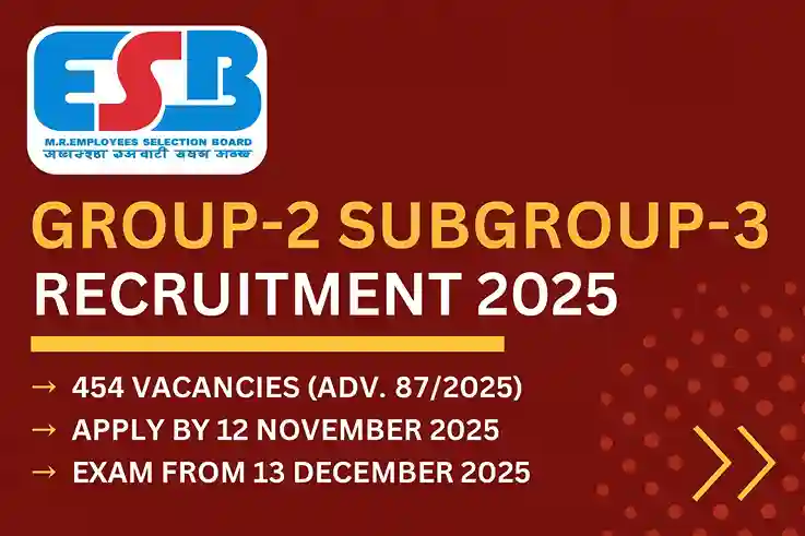 MPESB Group 2 Subgroup 3 Hiring 2025