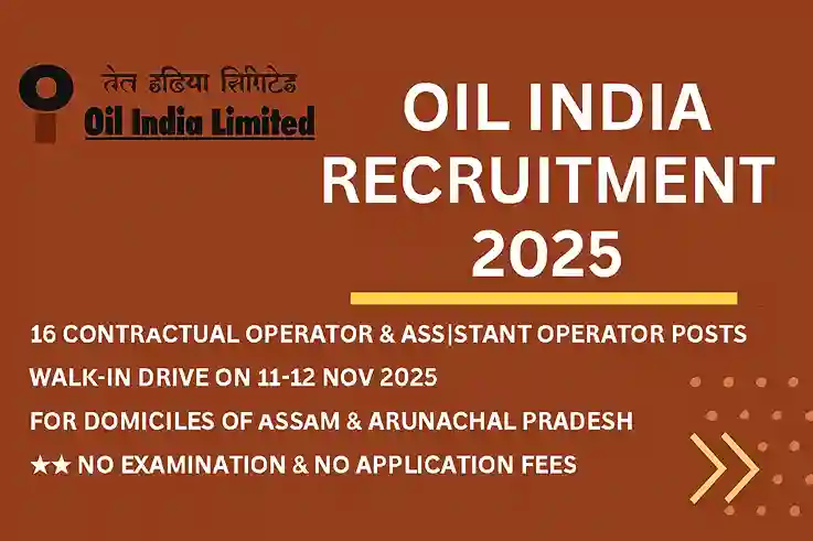 Oil India Latest Govt Jobs 2025