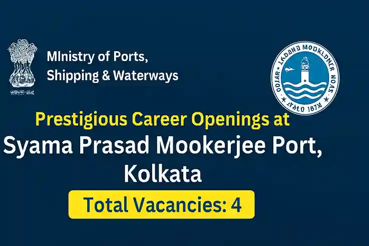 Syama Prasad Mookerjee Port Job 2025