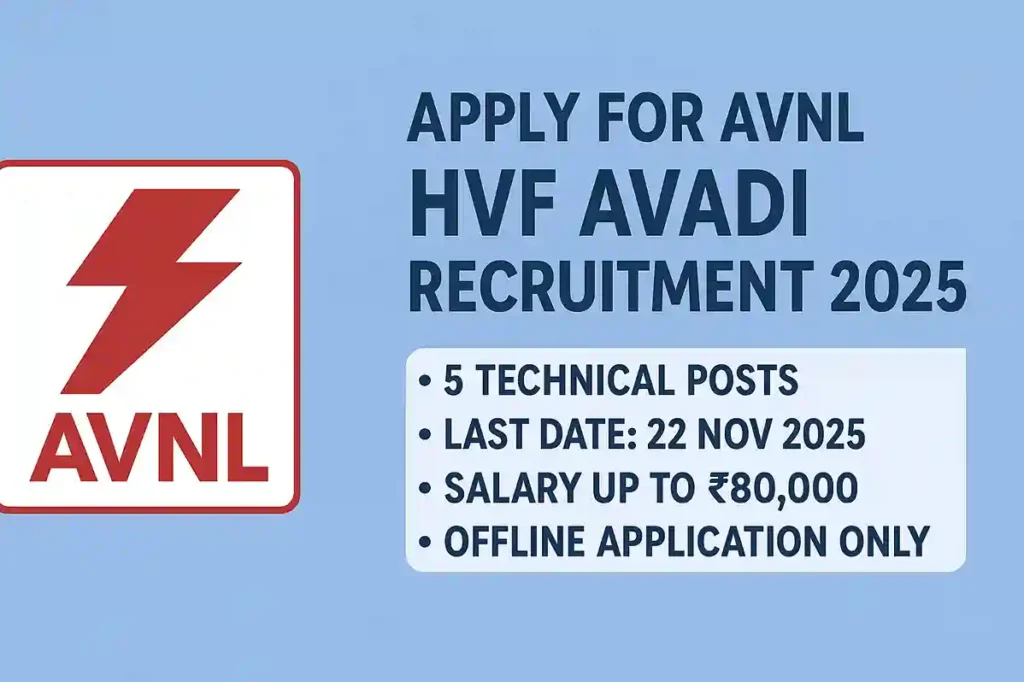 AVNL HVF Avadi Recruitment 2025
