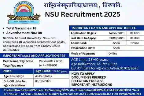 NSKTU Teaching Job 2025
