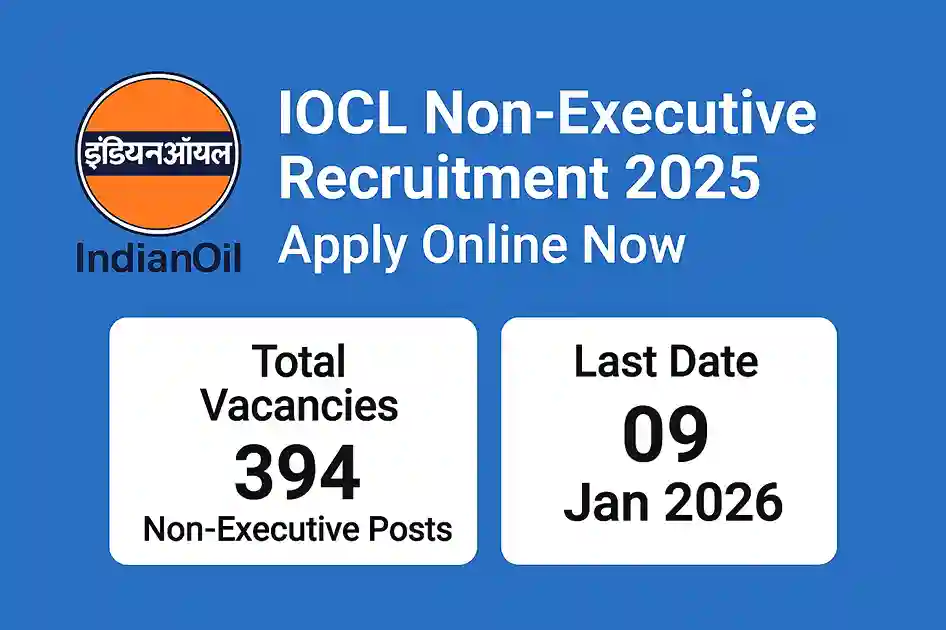 IOCL Non Executive Recruitment 2025