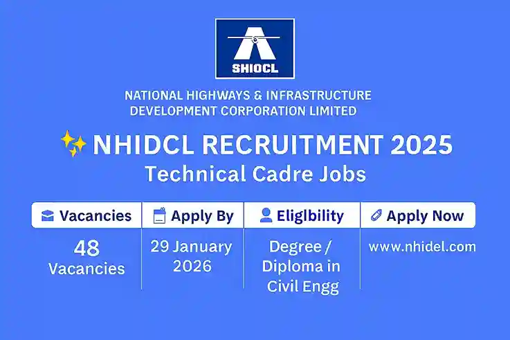 NHIDCL Recruitment 2025