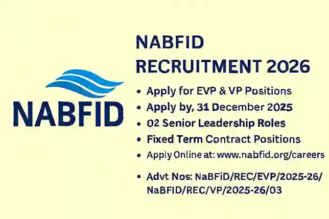 NaBFID EVP VP Recruitment 2026