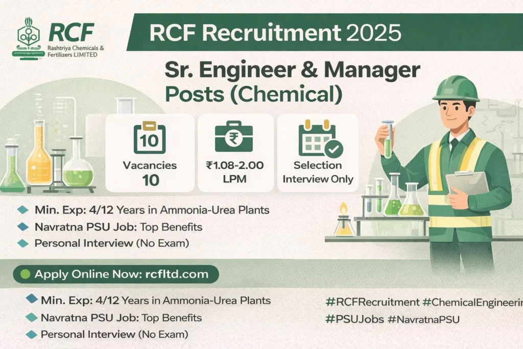 RCF Officer Recruitment 2025