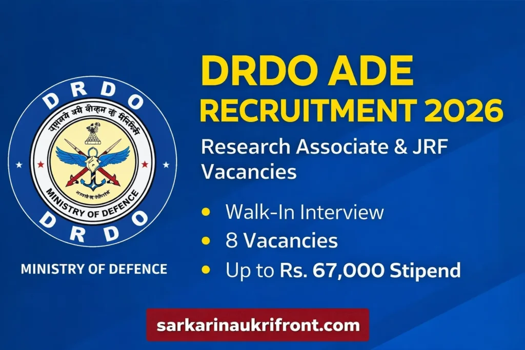 DRDO ADE Recruitment 2026