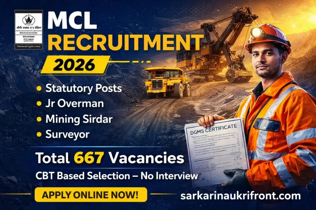 MCL Recruitment 2026