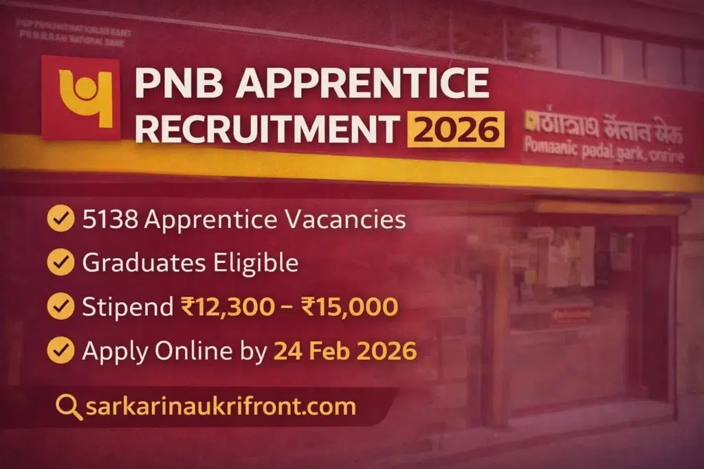 PNB Apprentice Recruitment 2026