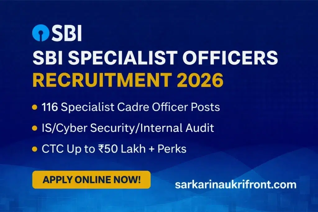 SBI SCO Recruitment 2026