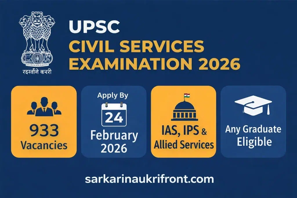 UPSC Civil Services Examination 2026